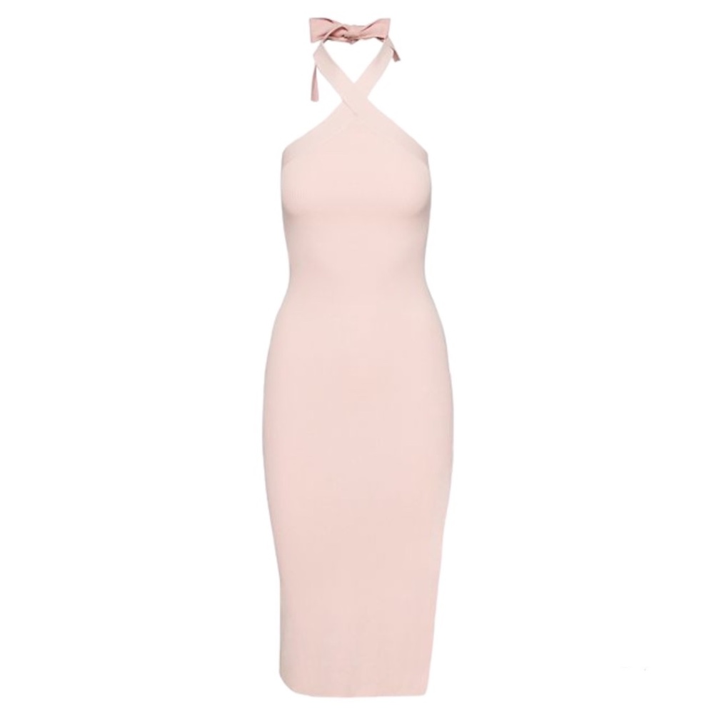 NWT; Wilfred by Aritzia 'Cayenne Halter Dress' Large.
